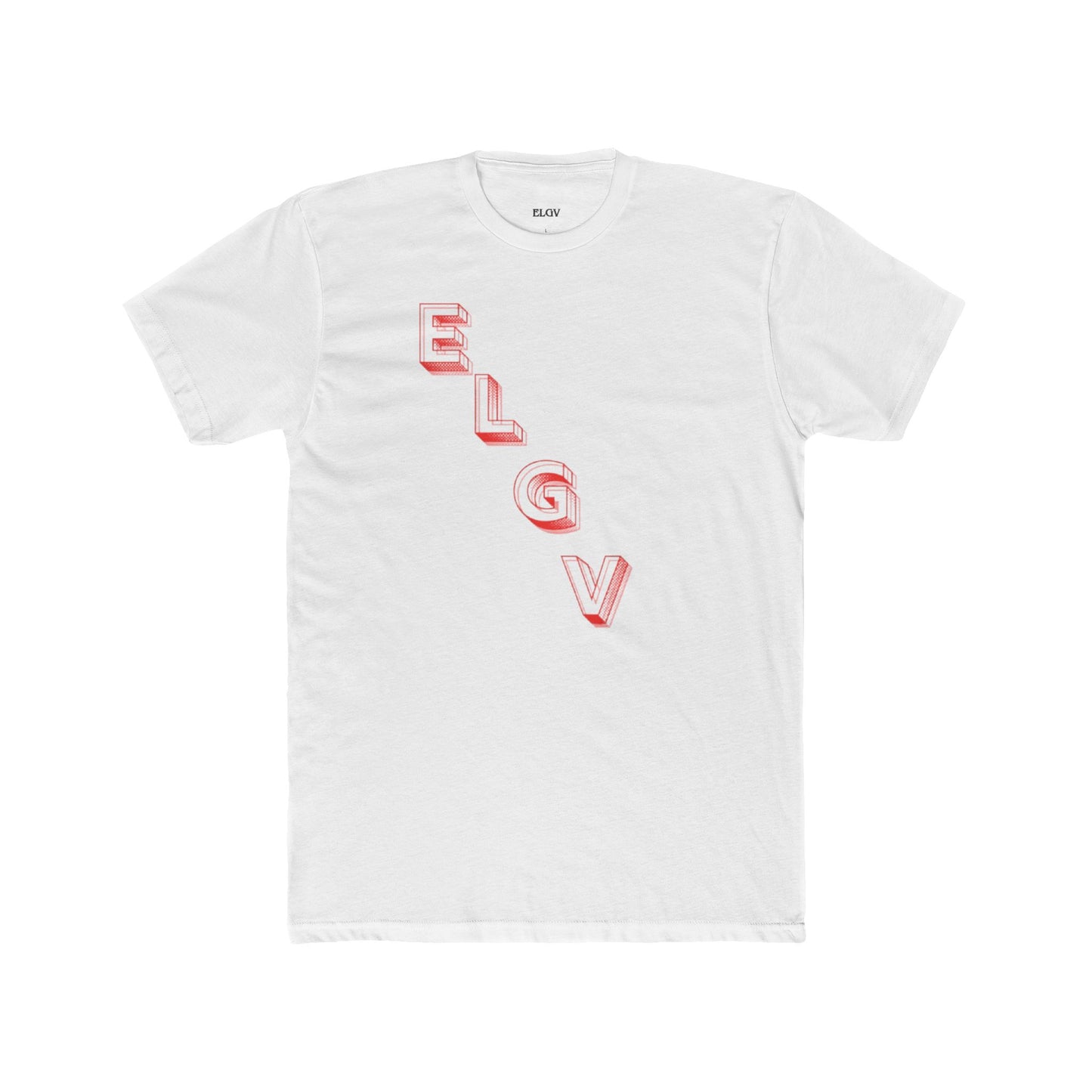 “Diagonal purpose” tee