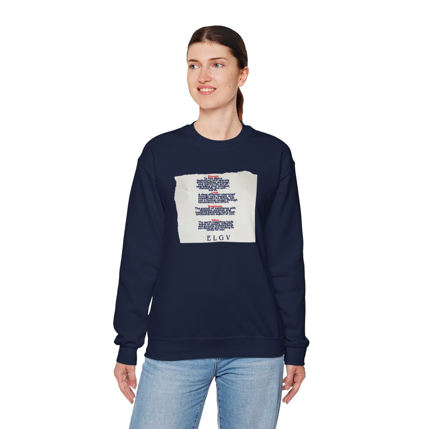 “The ELGV scripture” sweatshirt