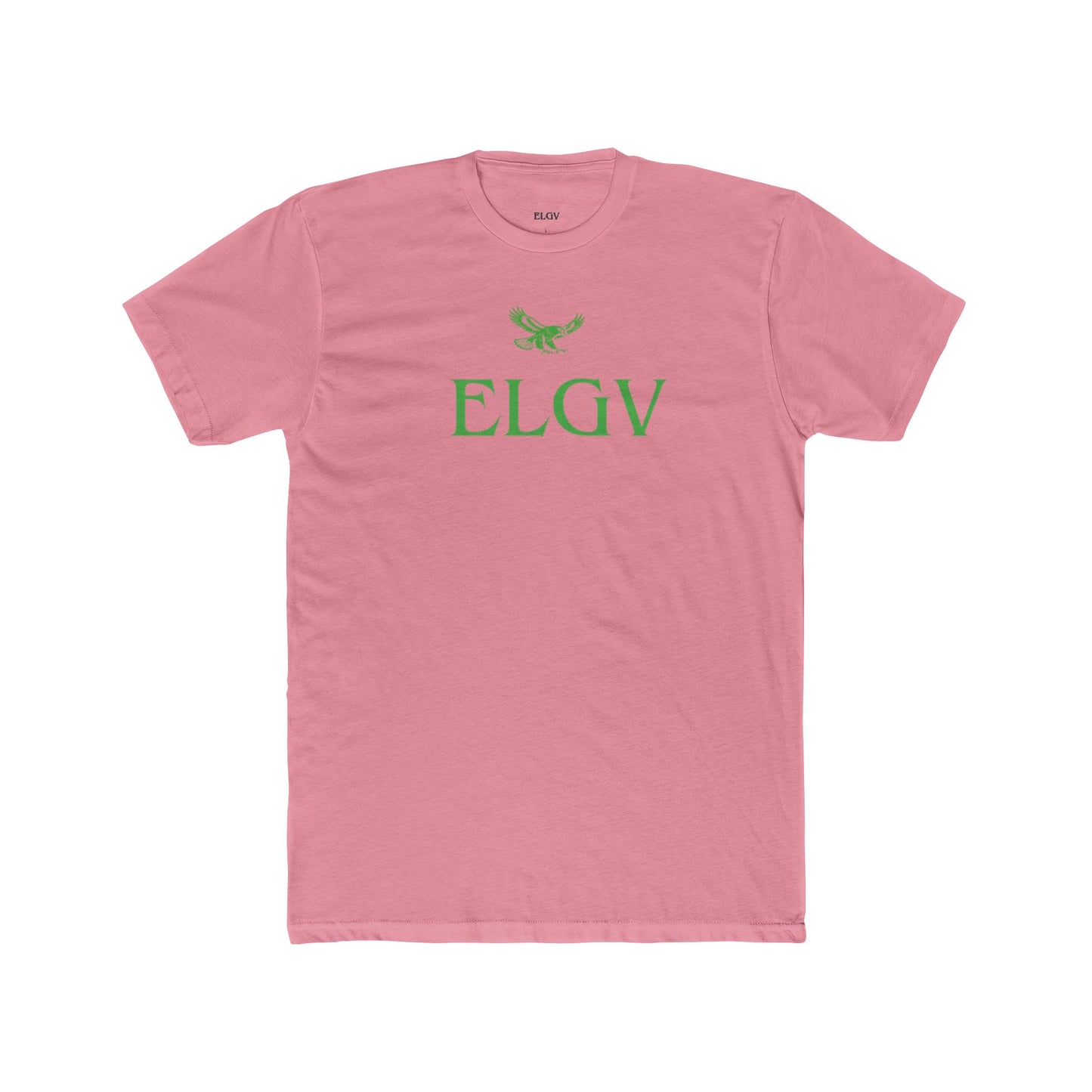 “Center ELGV logo green” tee
