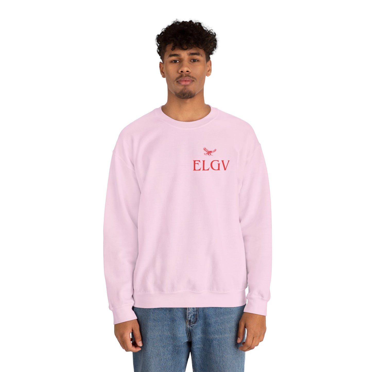 “Side ELGV logo red” sweatshirt