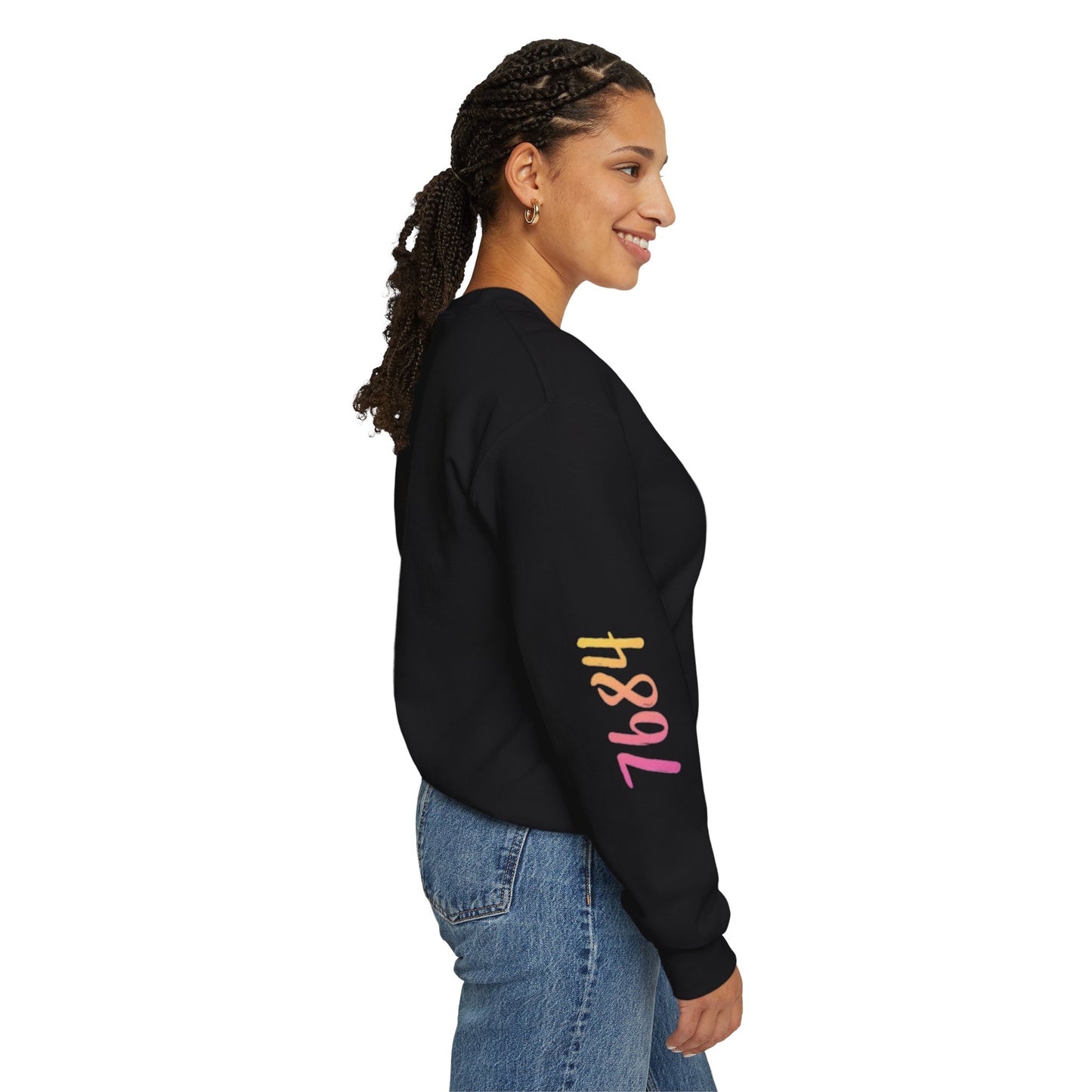 “Purpose checklist mode” sweatshirt