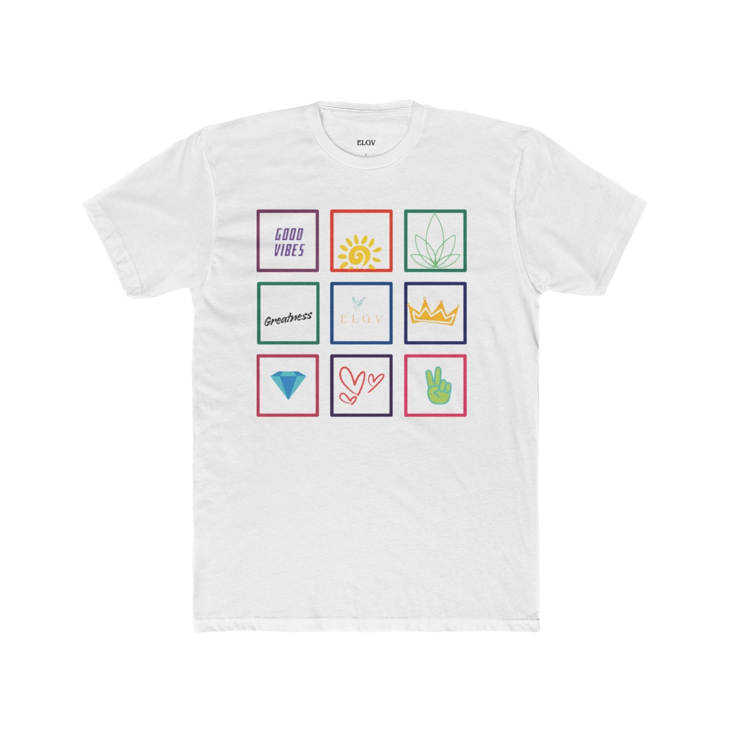 “Grid of values, next level” tee