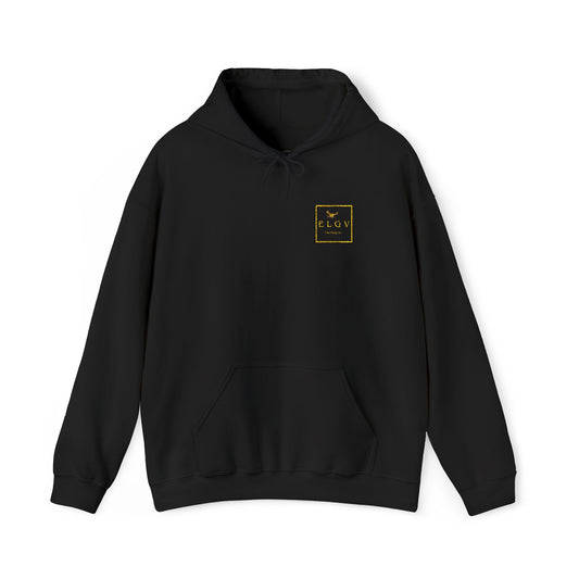 “ gold logo” hoodie