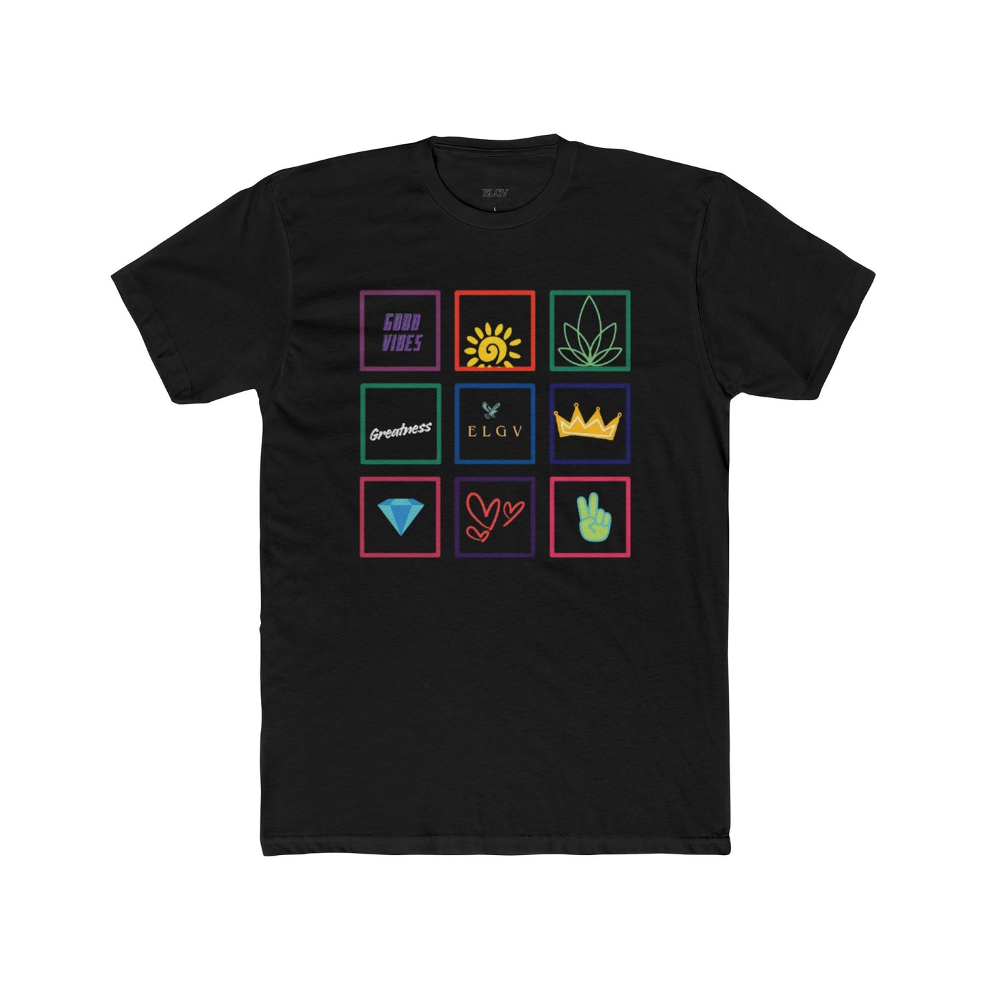 “Grid of values” tee