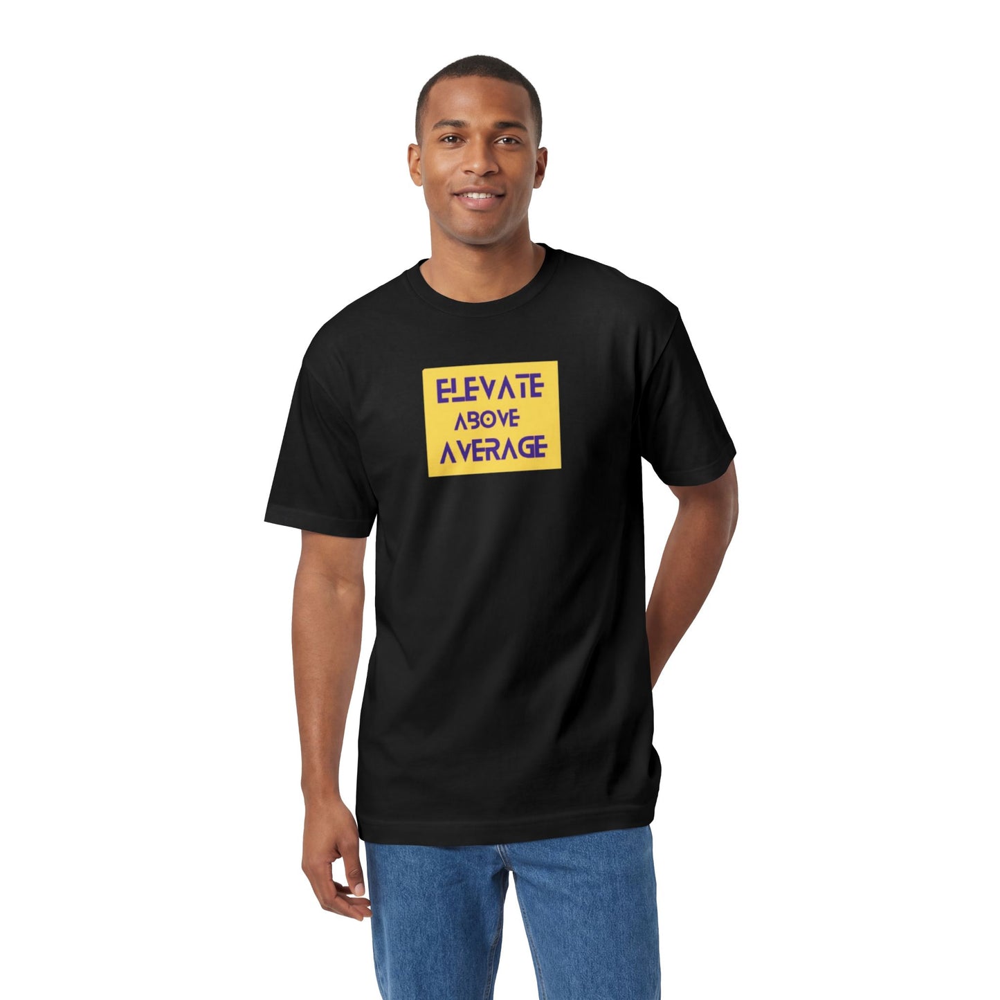 “Not average” tee