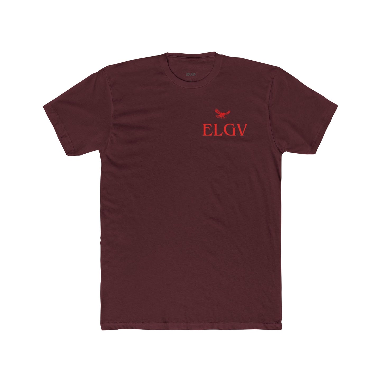 “Side ELGV logo red” tee