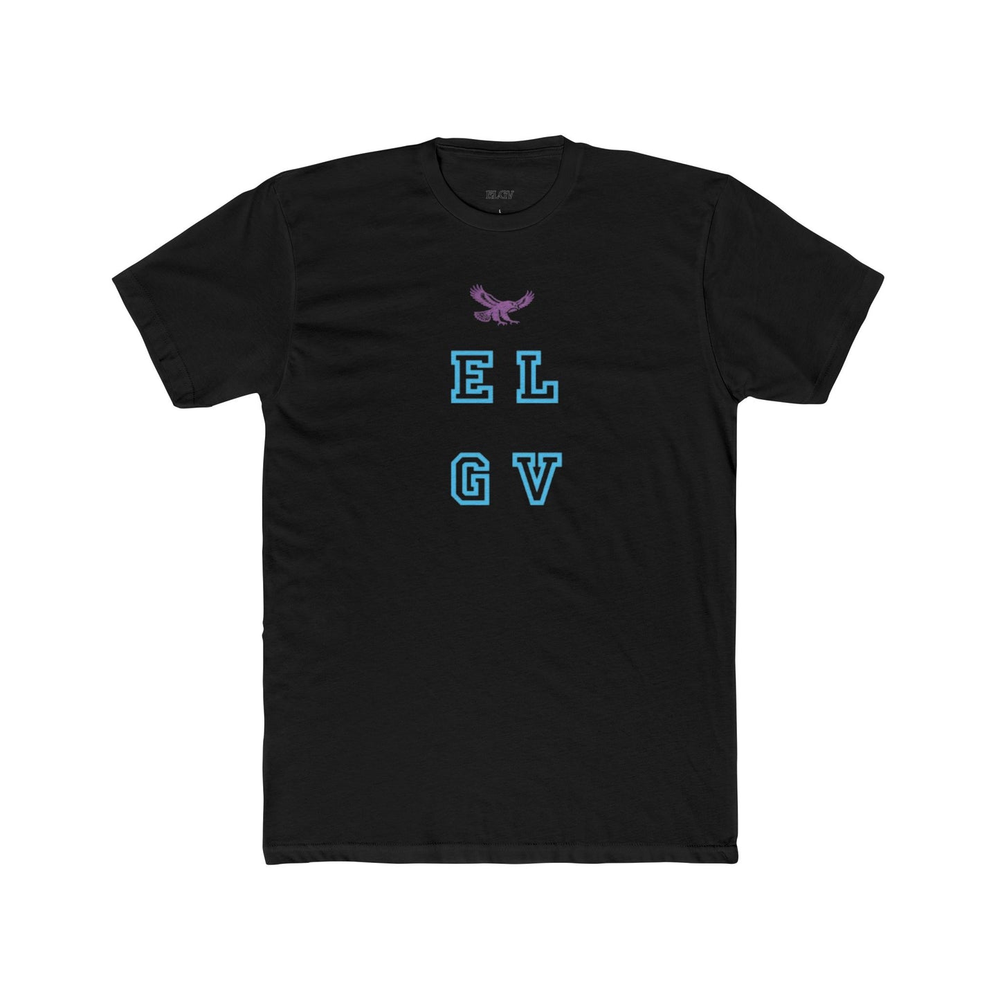 “Neon vibes purple/blue” tee