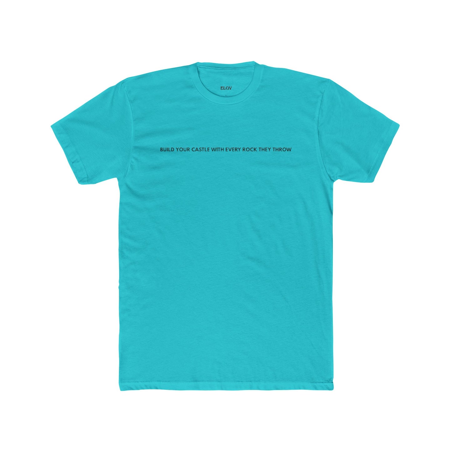 “Built from rocks they threw” tee