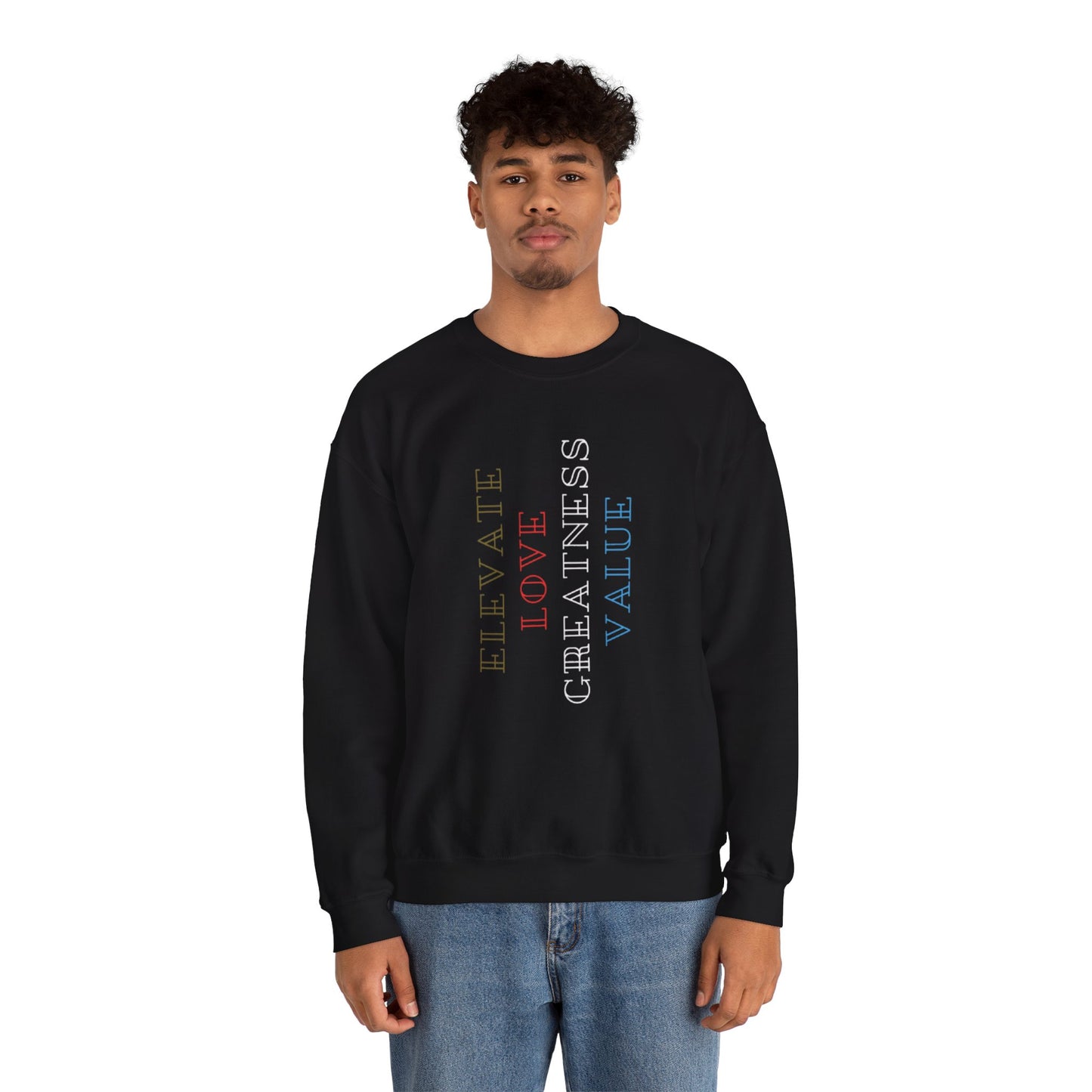 “Pillar words” sweatshirt
