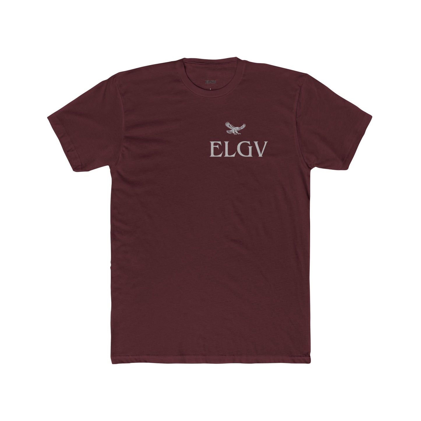 “Side ELGV logo gry” tee