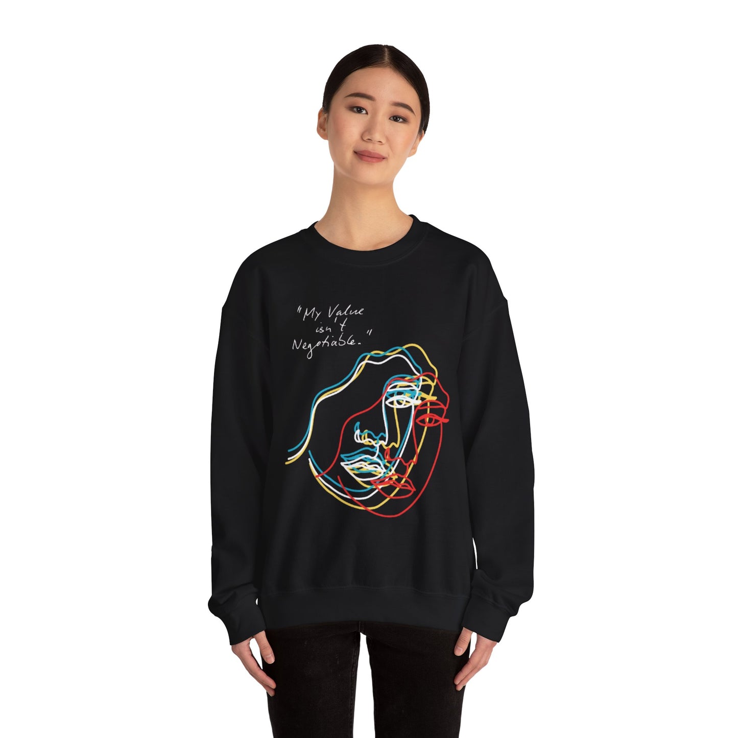 “Boundaries in motion” sweatshirt