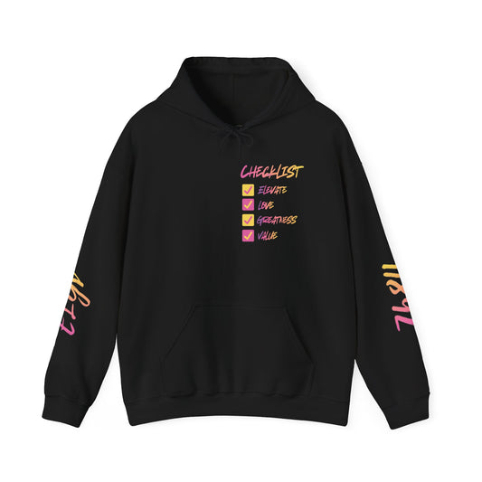 "Checklist mode activated” hoodie
