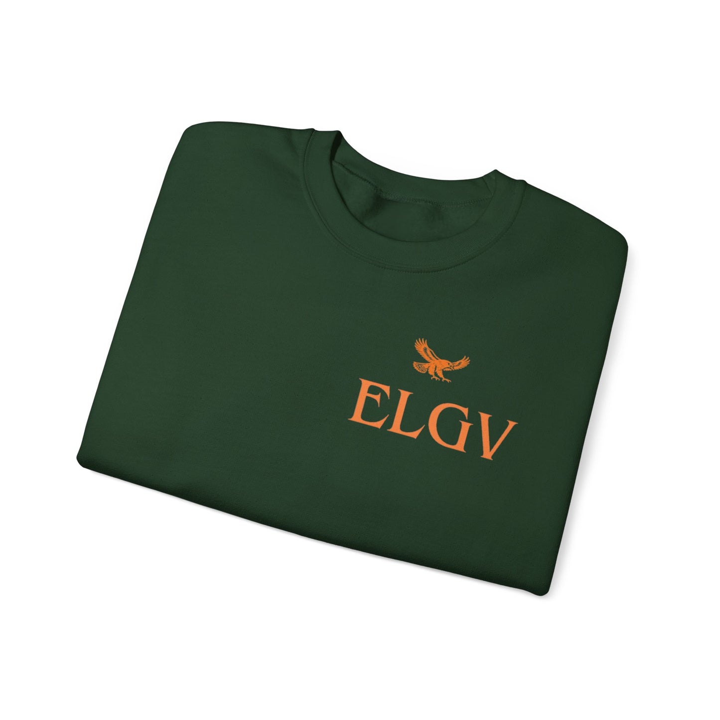 “Side ELGV logo orange” sweatshirt