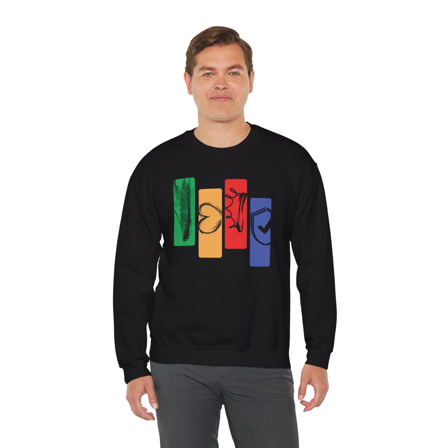 “Vibrant authority” sweatshirt