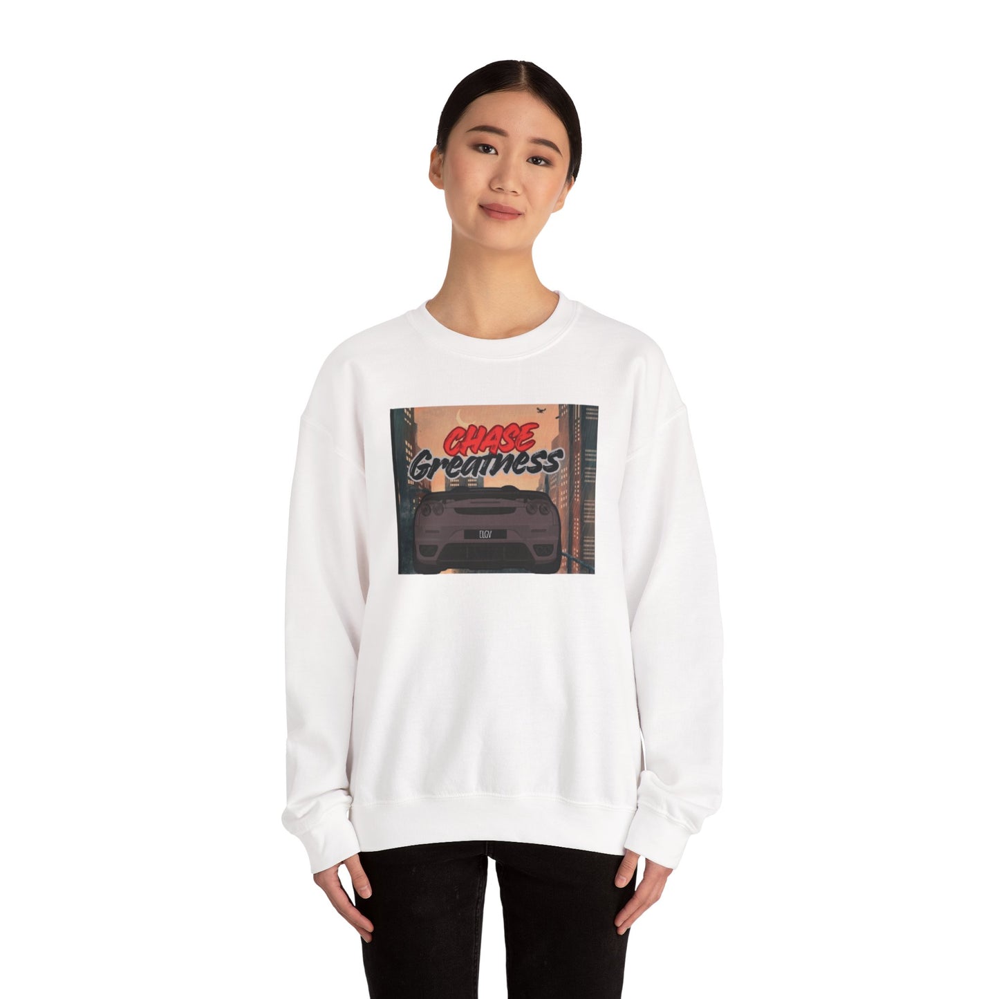 “Destination is greatness” sweatshirt