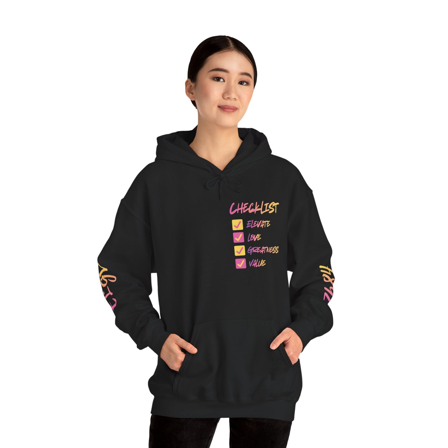 "Checklist mode activated” hoodie