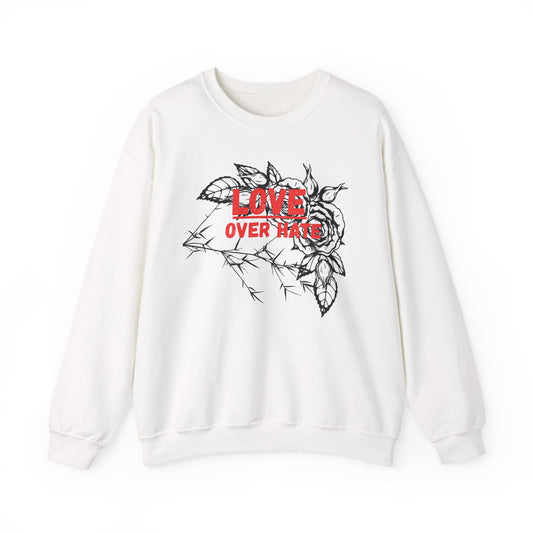 “Love conquers” sweatshirt