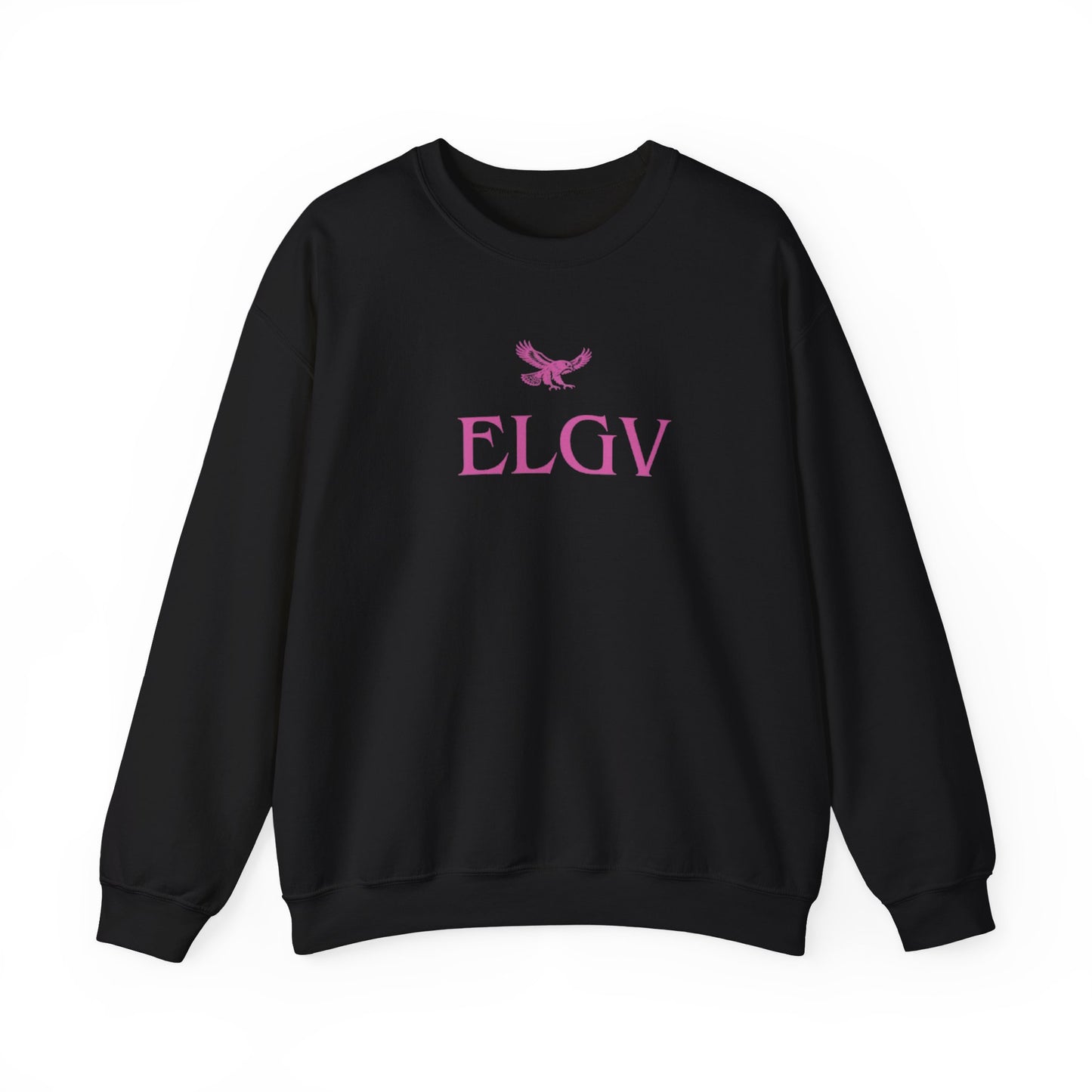 “Center ELGV logo pink” sweatshirt