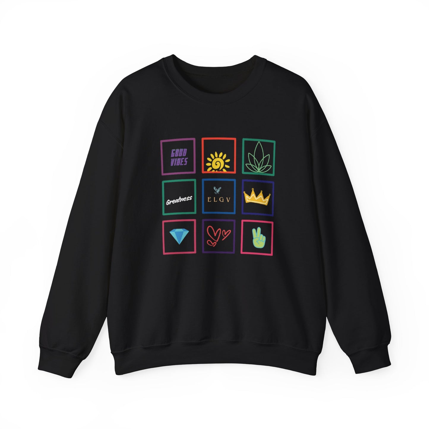 “Grid of values” sweatshirt