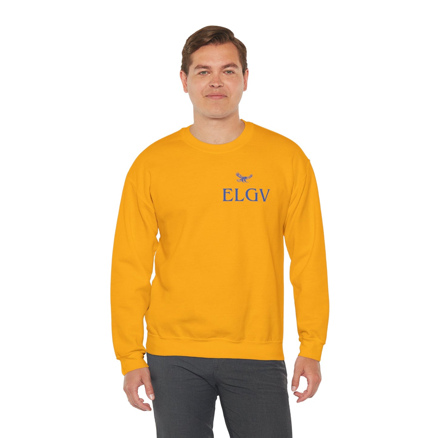 “Side ELGV logo blue” sweatshirt
