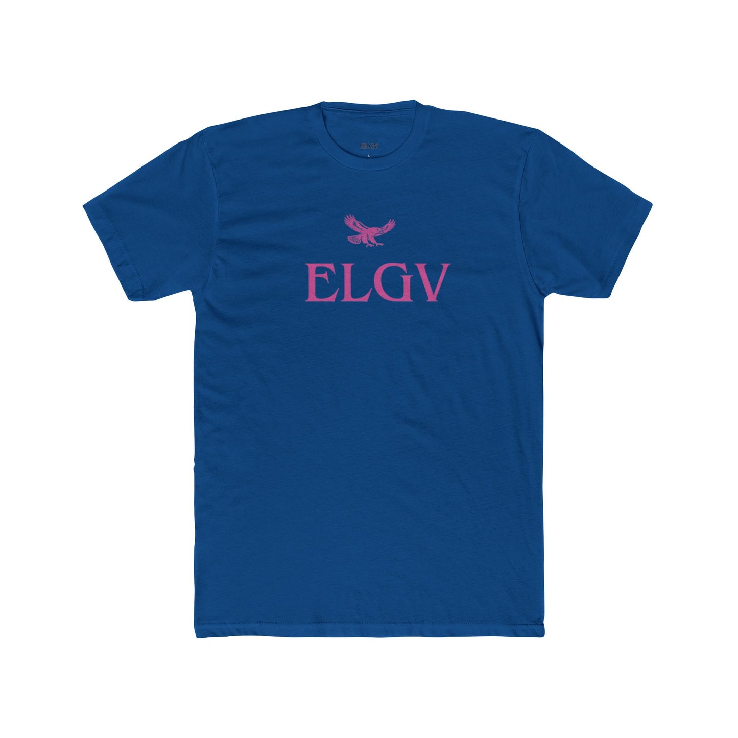 “Center ELGV logo pink” tee