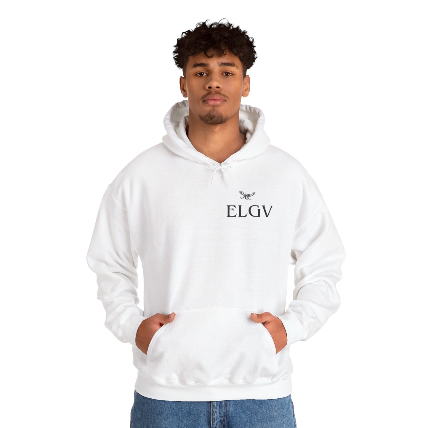 “Side ELGV logo blk” hoodie