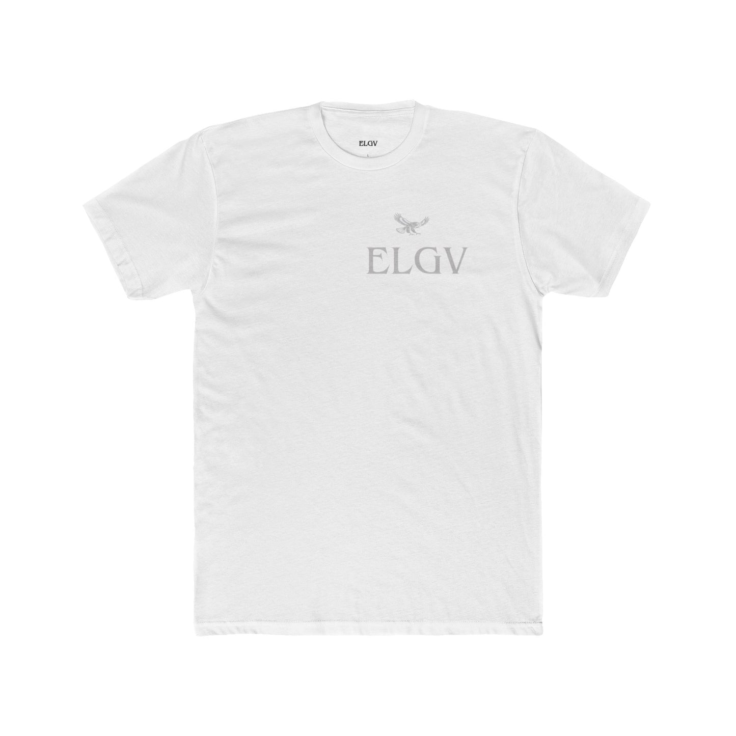 “Side ELGV logo gry” tee
