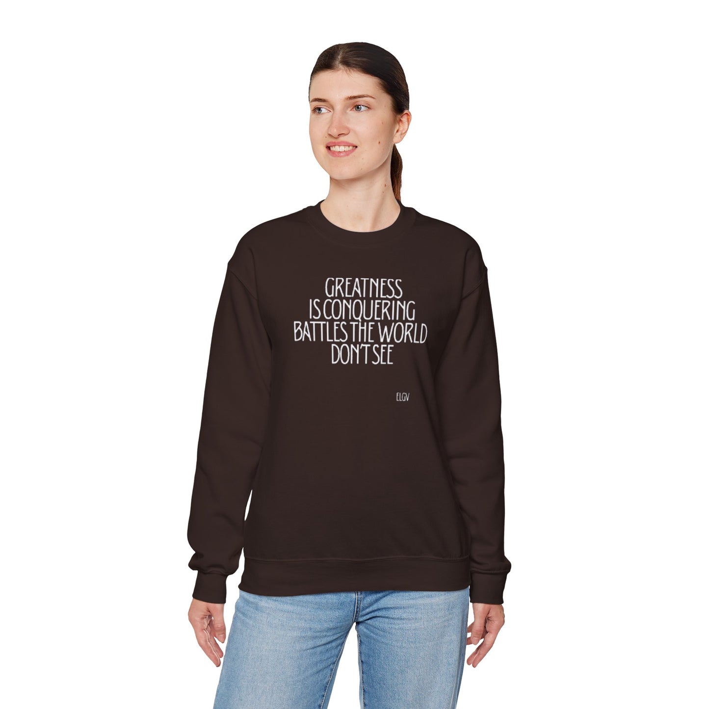 “Conquering battles” sweatshirt
