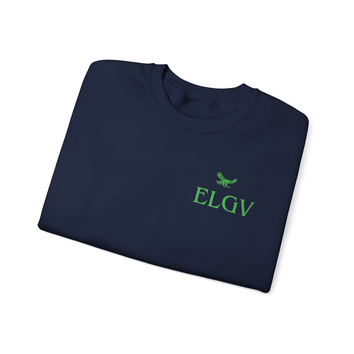 “Side ELGV logo green” sweatshirt