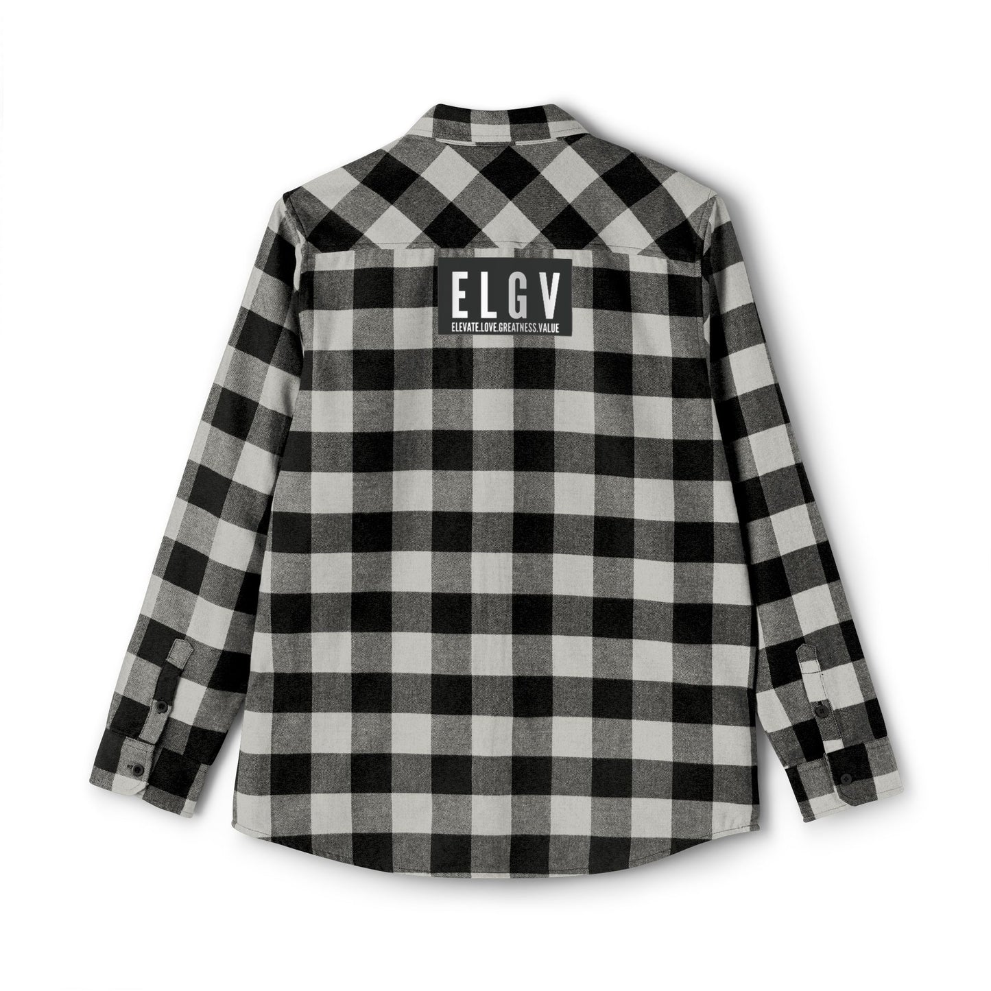 “Iron path white” flannel