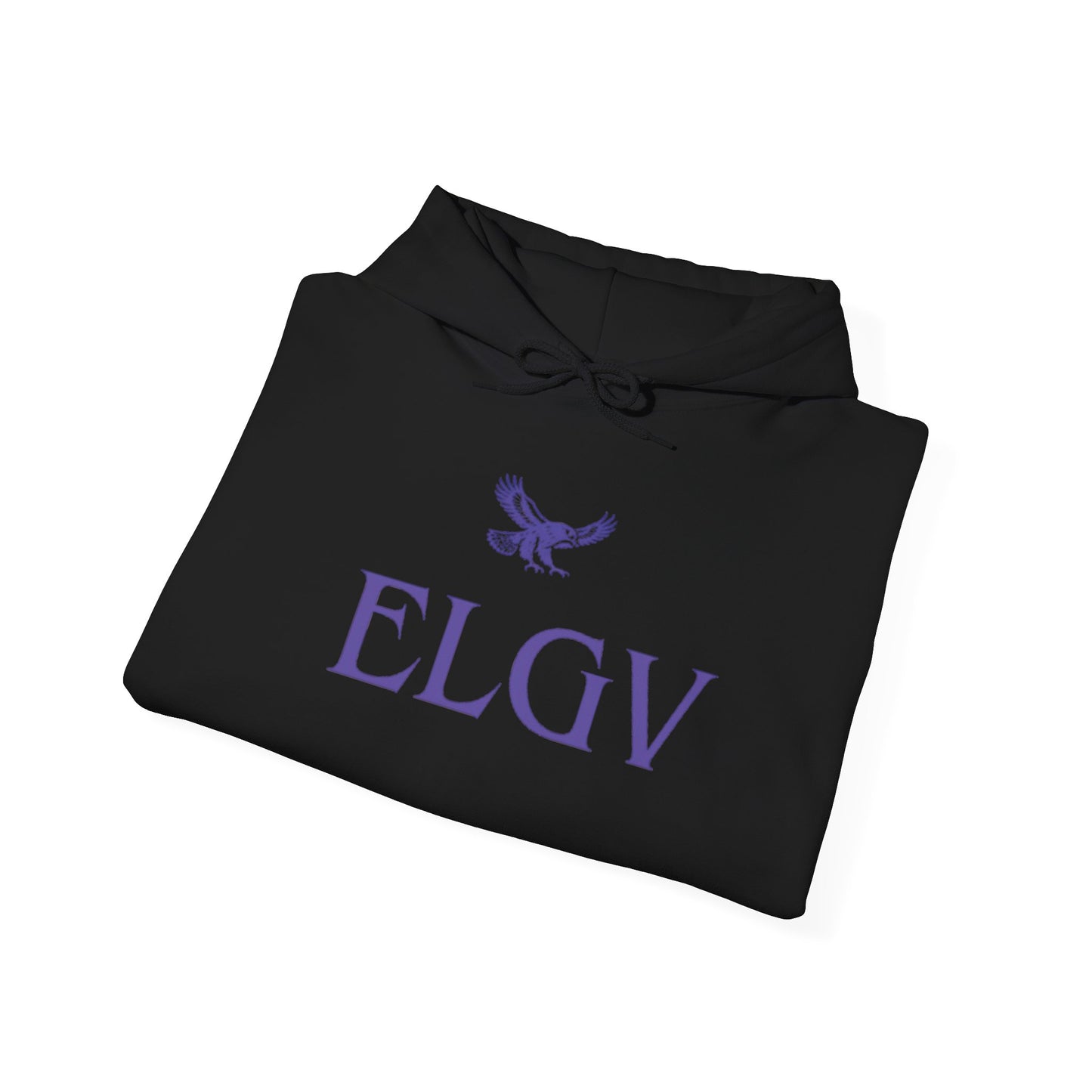 “Center ELGV logo purple” sweatshirt