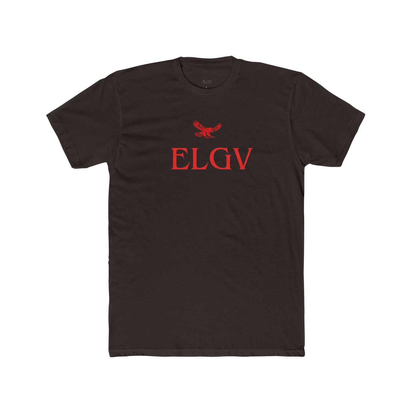 “Center ELGV logo red” tee