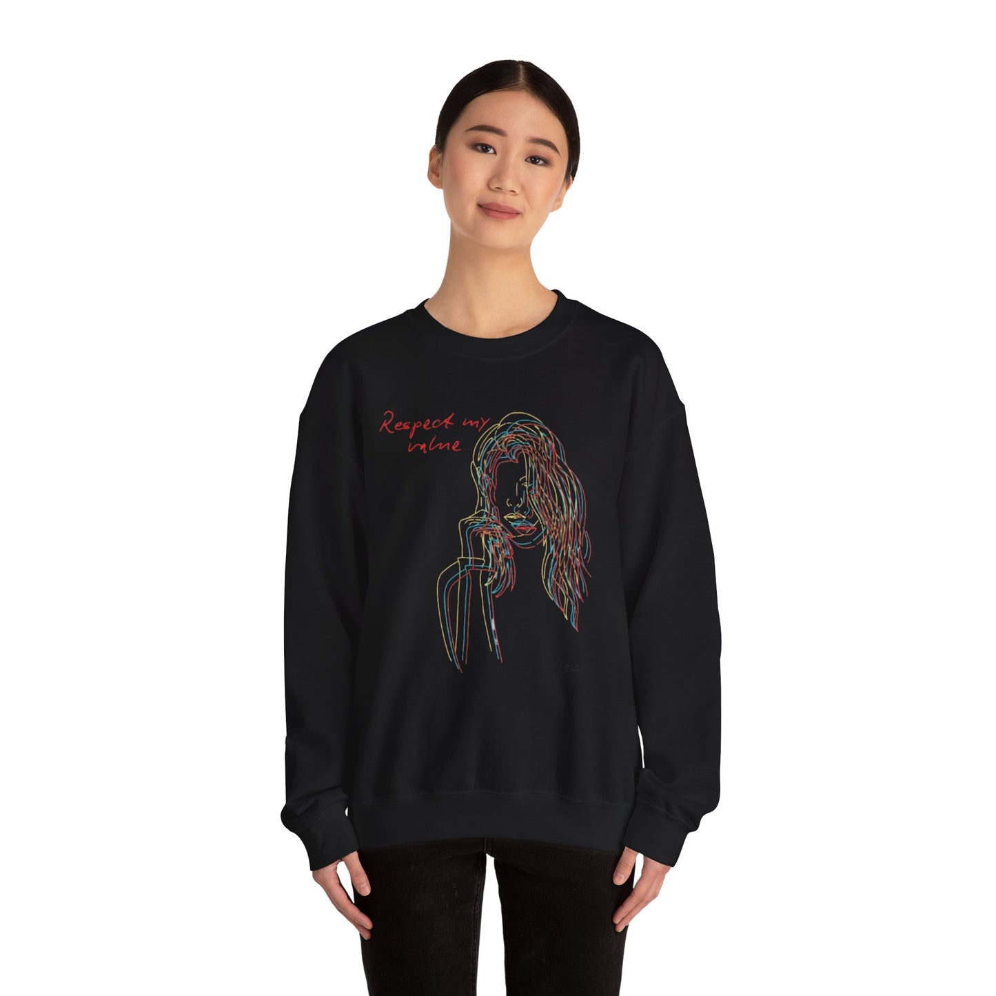 “Boundaries respected” sweatshirt