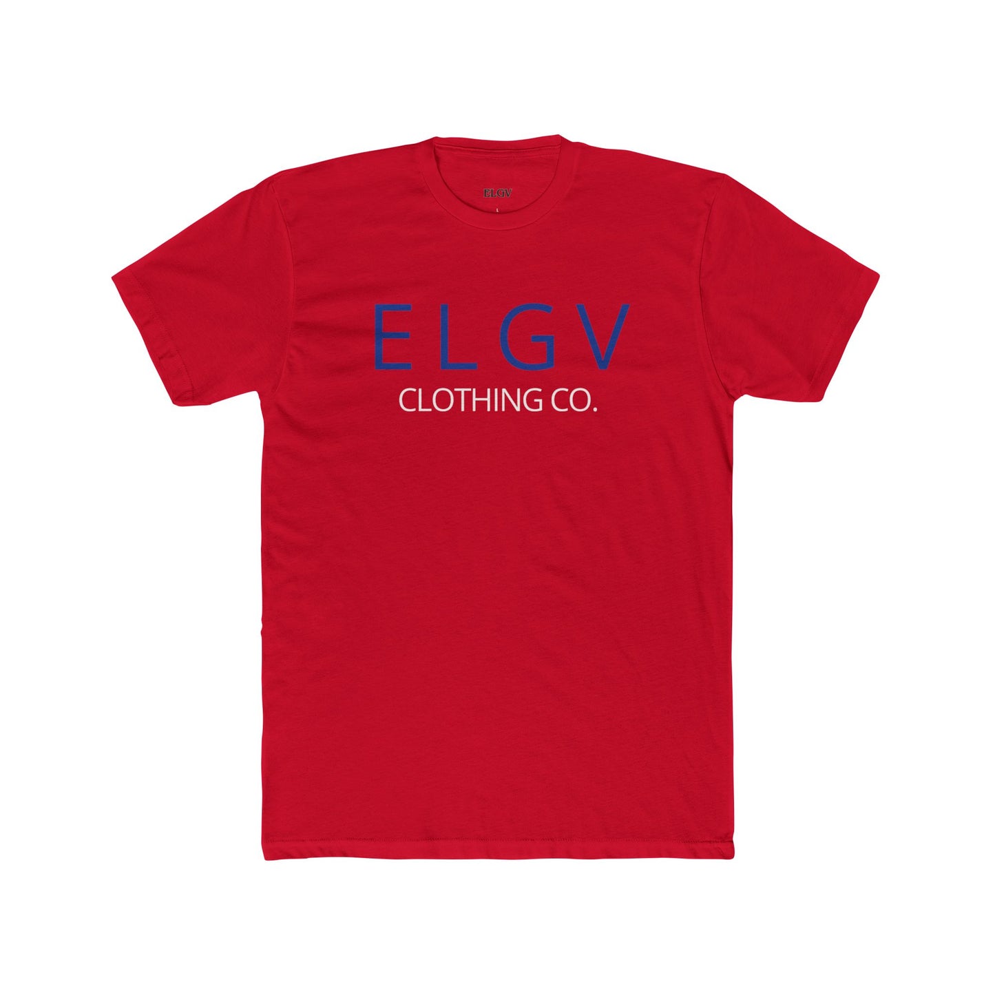 “Bold signature red” tee