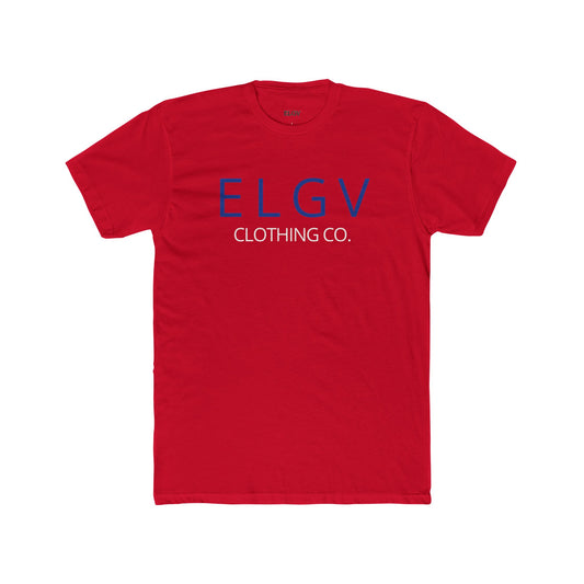 “Bold signature red” tee