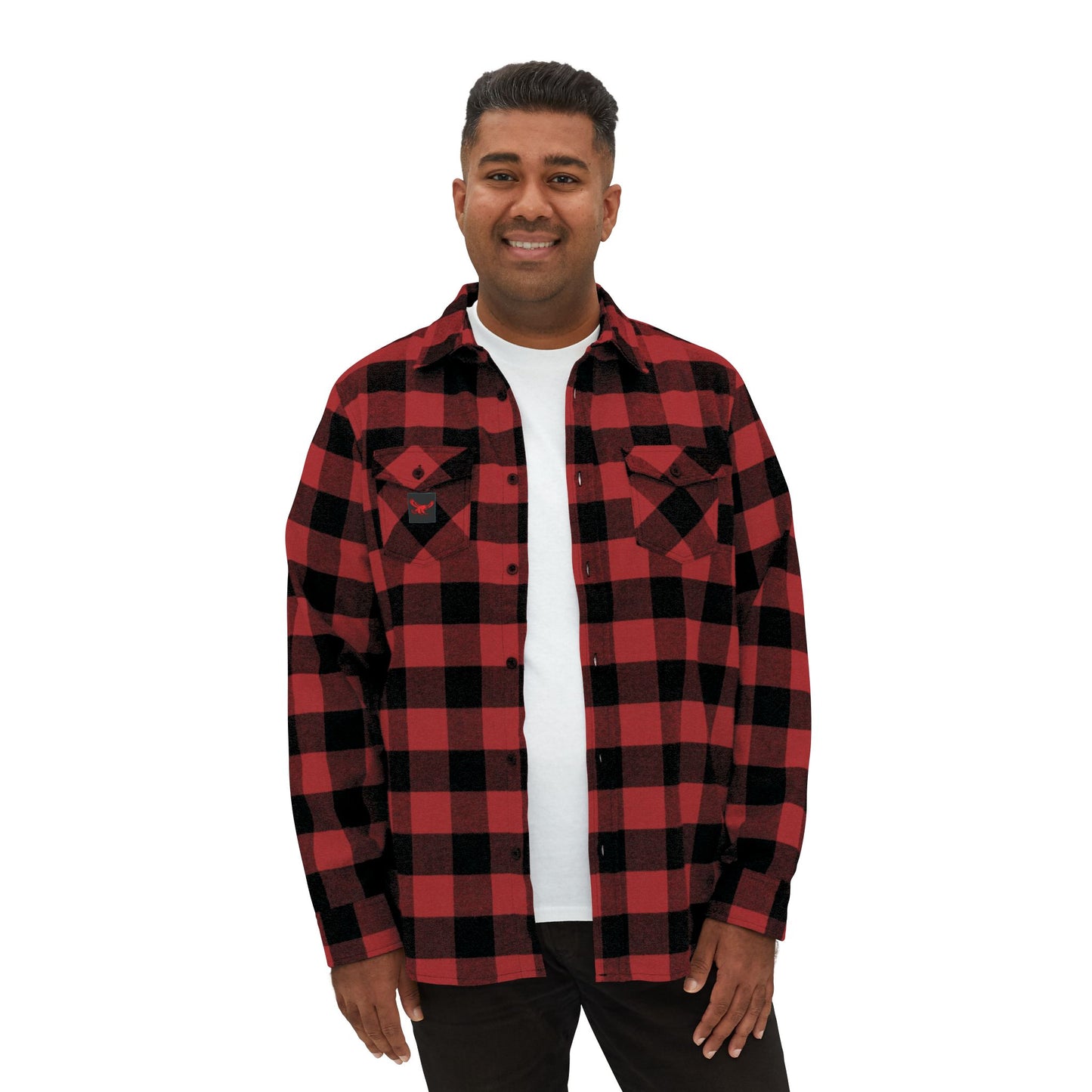 “Iron path red” flannel