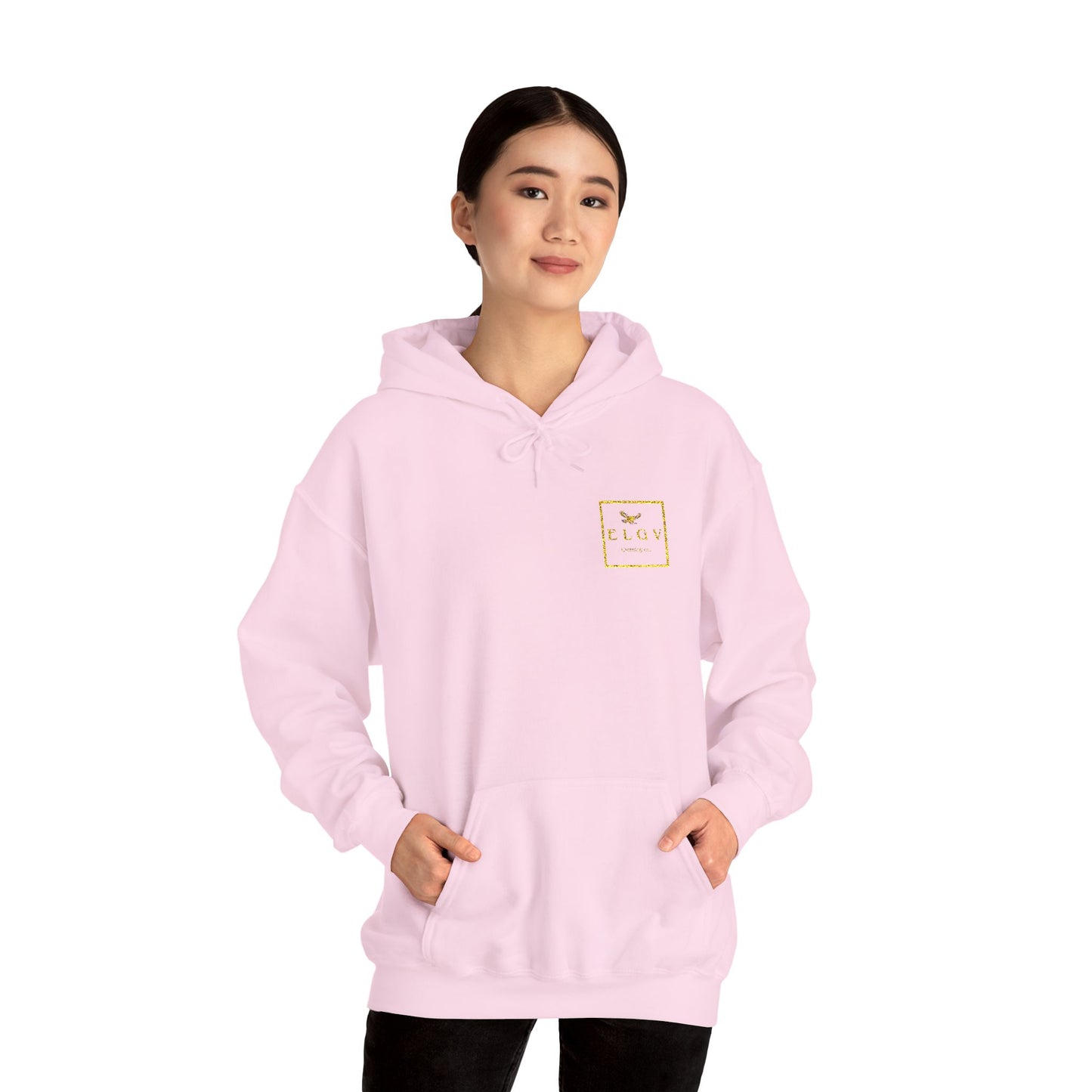 “ gold logo” hoodie