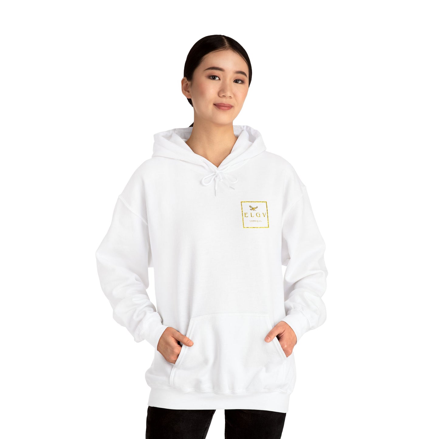 “ gold logo” hoodie