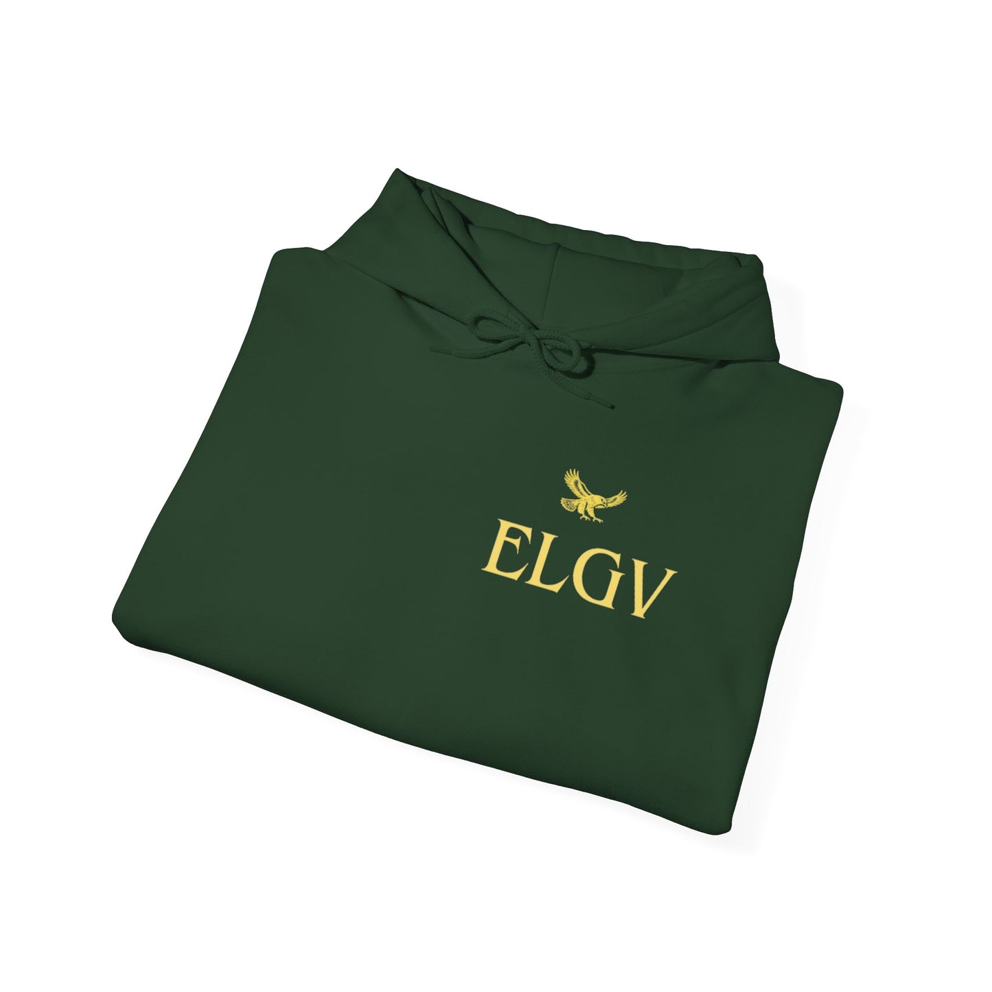 “Side ELGV logo yellow” hoodie