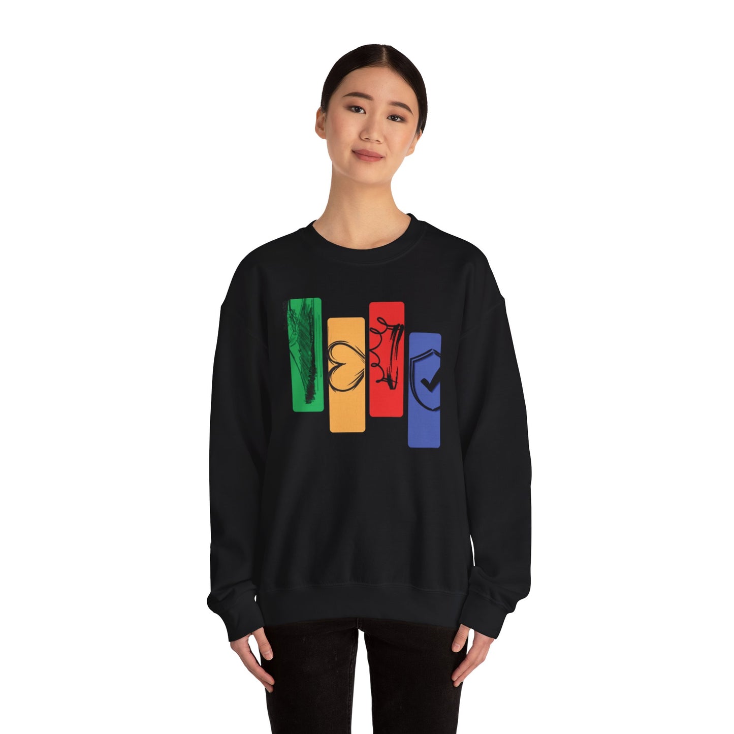 “Vibrant authority” sweatshirt