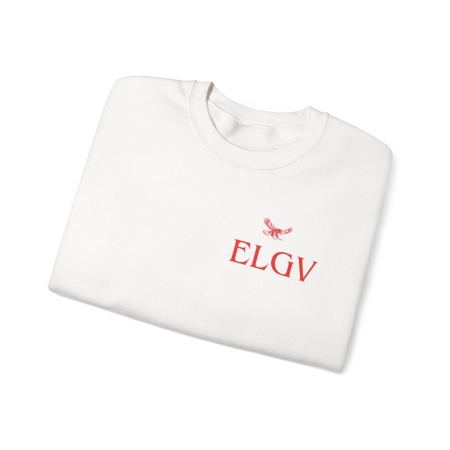 “Side ELGV logo red” sweatshirt