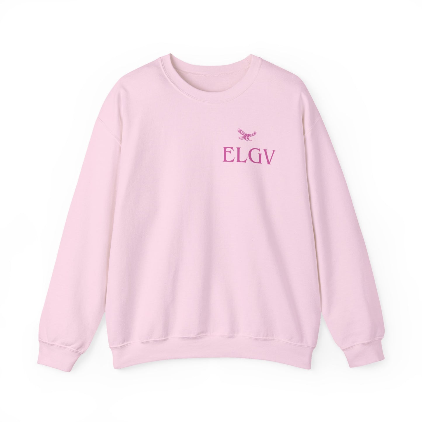 “Side ELGV logo pink” sweatshirt