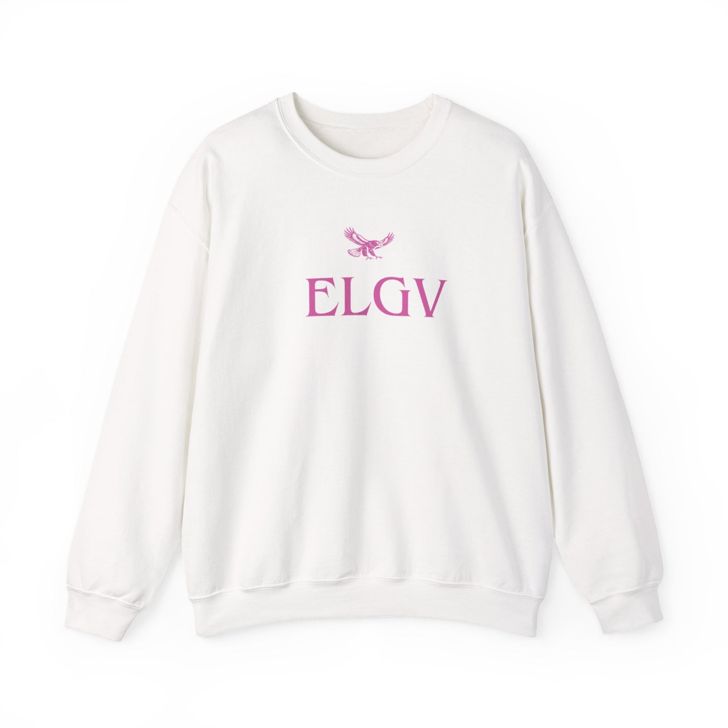 “Center ELGV logo pink” sweatshirt