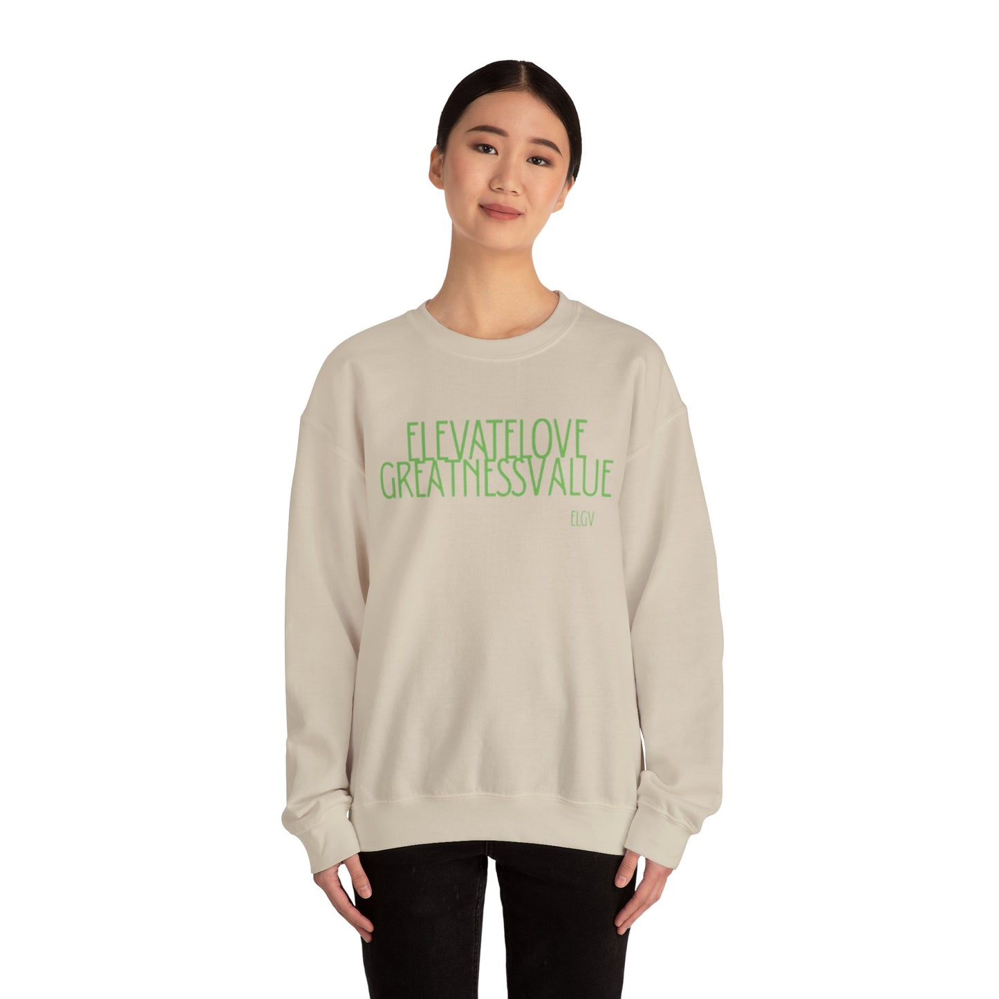 “ELGV valued thoughts” sweatshirt