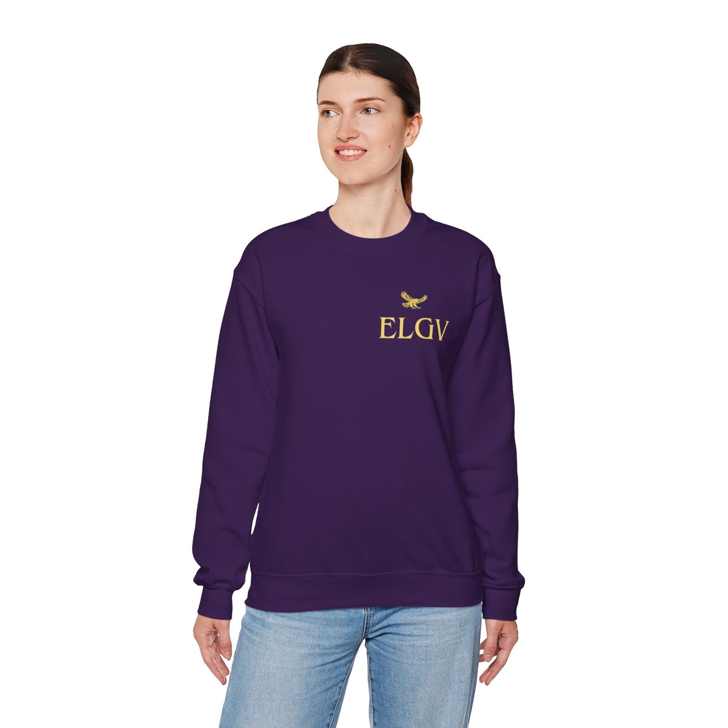 “Side ELGV logo yellow” sweatshirt