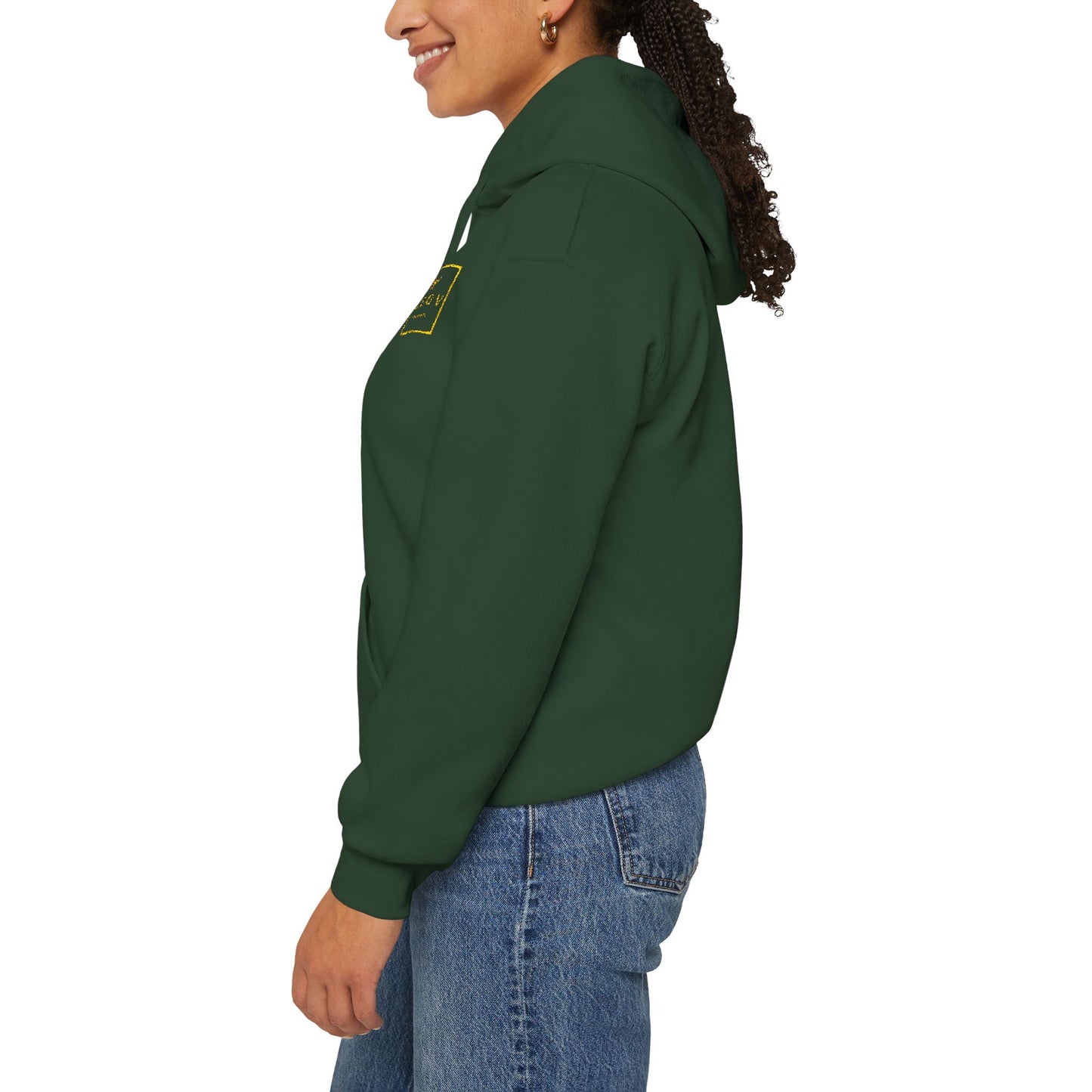 “ gold logo” hoodie
