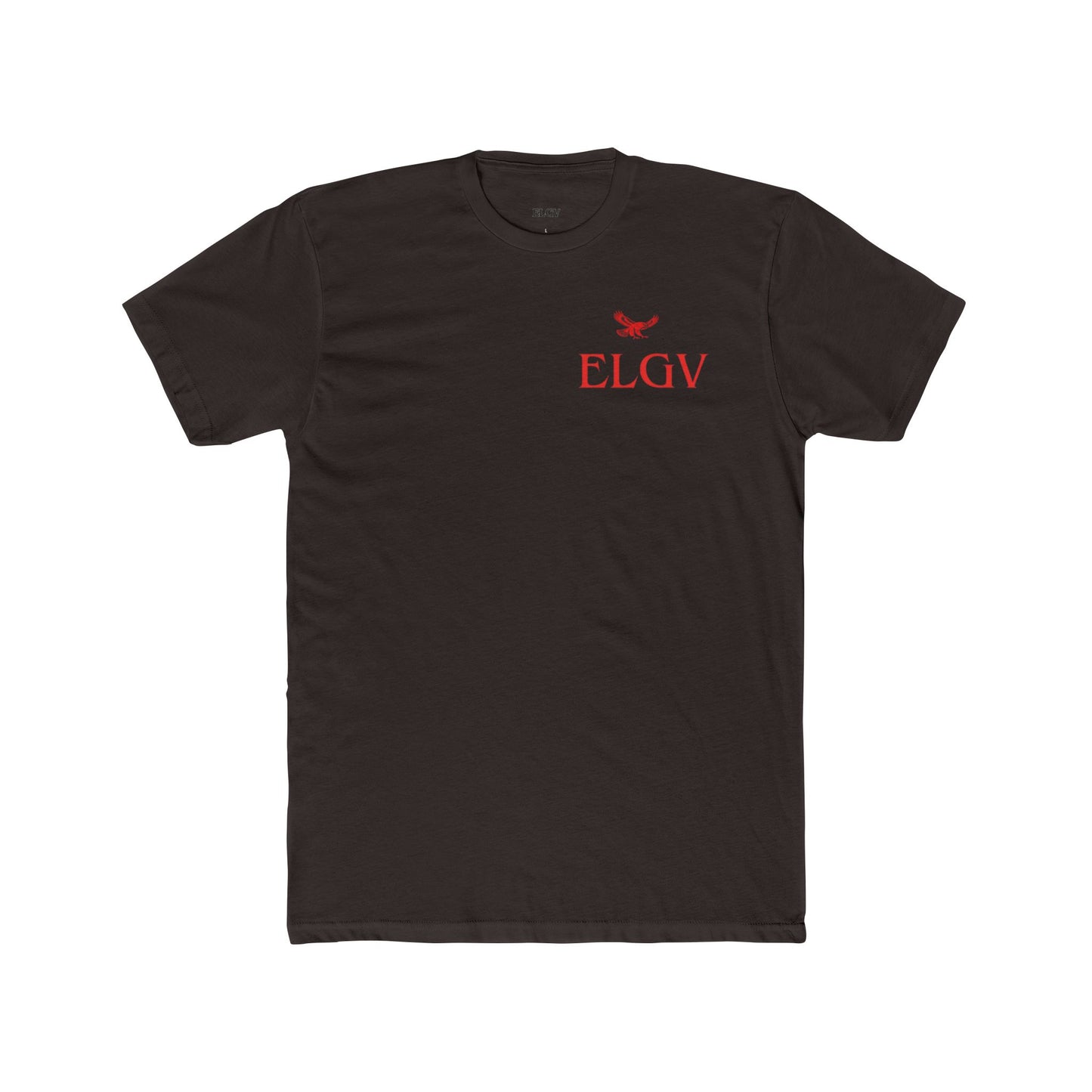 “Side ELGV logo red” tee