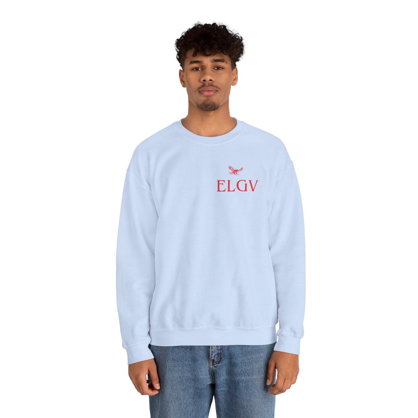 “Side ELGV logo red” sweatshirt
