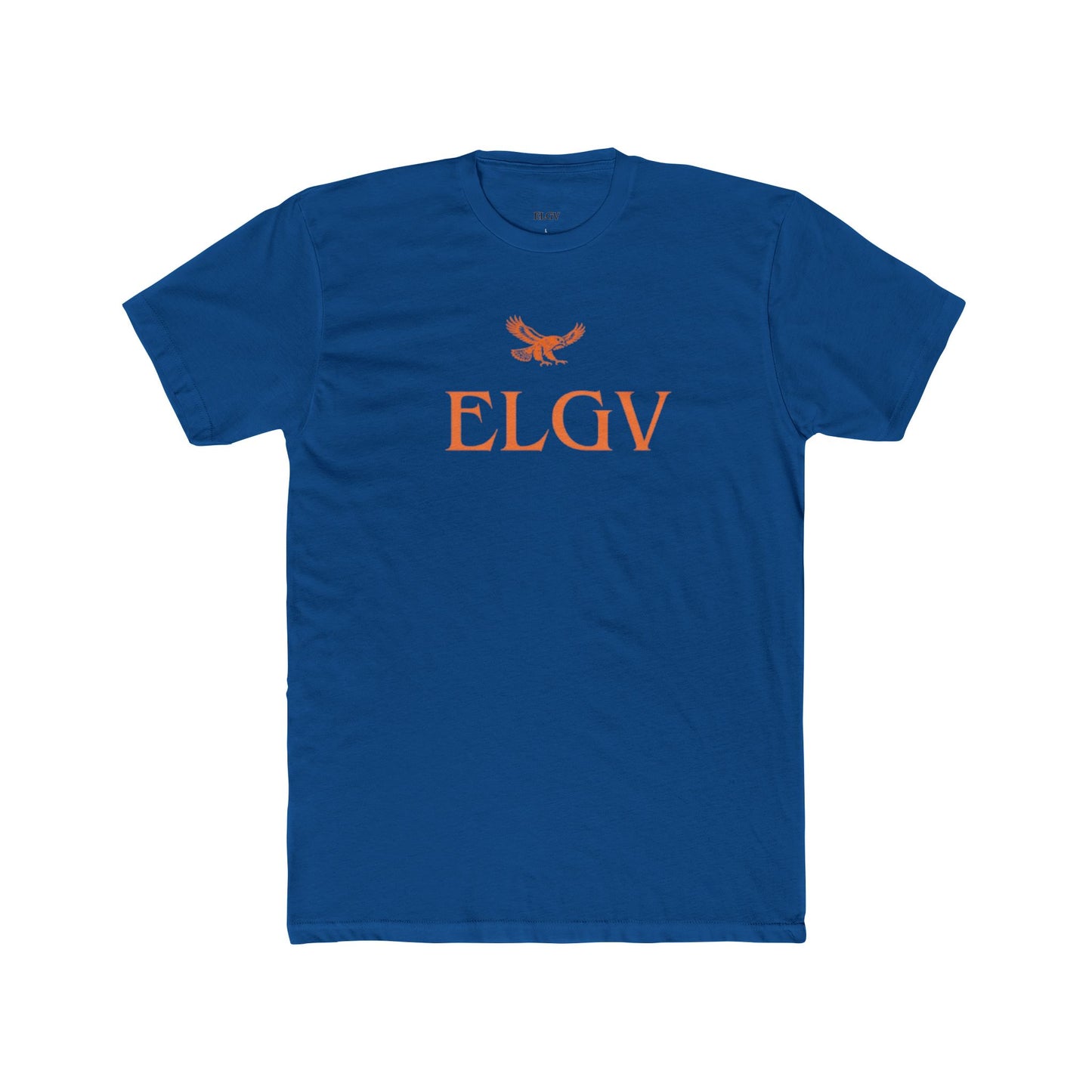 “Center ELGV logo orange” tee