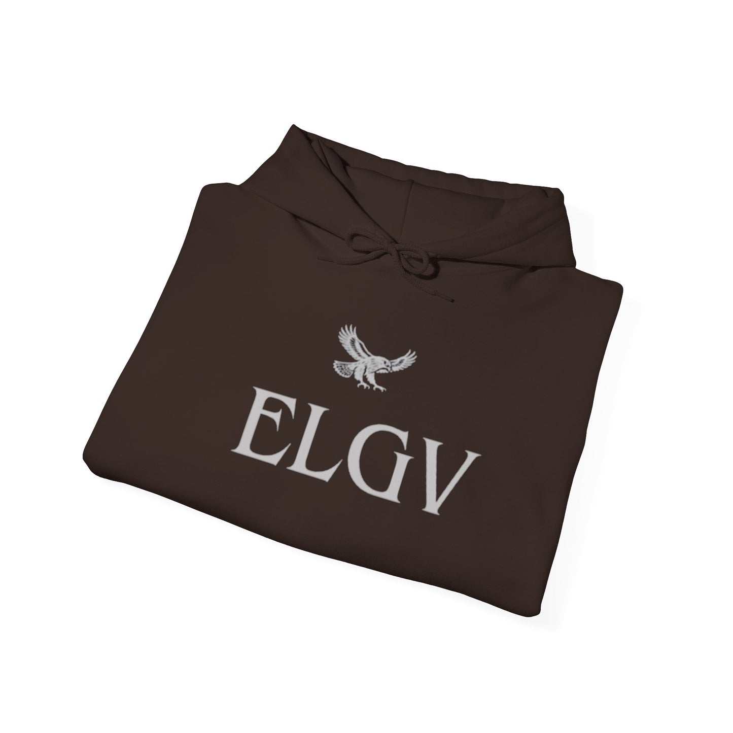 “Center ELGV logo grey” hoodie